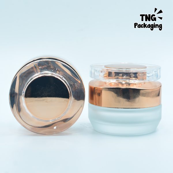 Pot Cream Kaca Frosted - 100 ml - Image 5