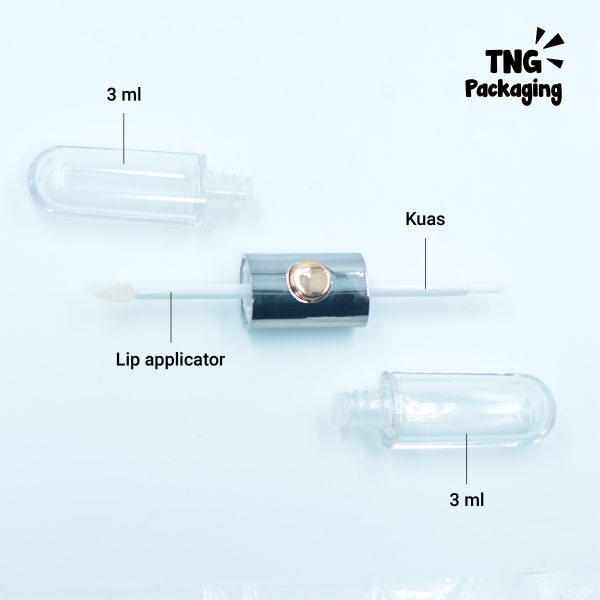 Wadah Lipcare 2 Sisi -  3 + 3 ml - Image 3