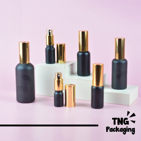 Botol Kaca Spray Tutup Gold 5ml 10ml 20ml 30ml 50ml 100ml - Image 2
