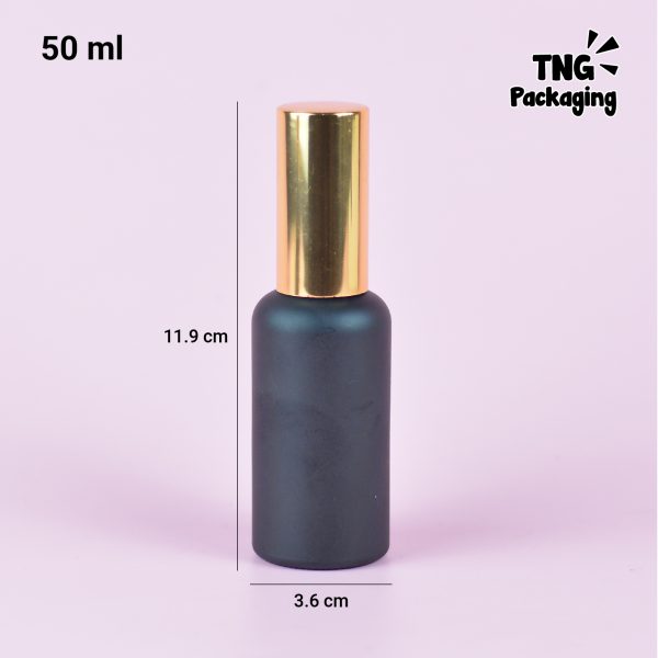 Botol Kaca Spray Tutup Gold 5ml 10ml 20ml 30ml 50ml 100ml - Image 9