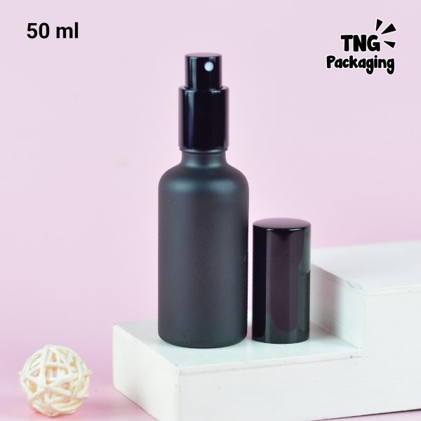 Botol Kaca Spray Tutup Hitam 5ml 10ml 20ml 30ml 50ml 100ml - Image 16