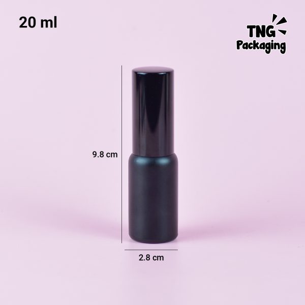 Botol Kaca Spray Tutup Hitam 5ml 10ml 20ml 30ml 50ml 100ml - Image 8