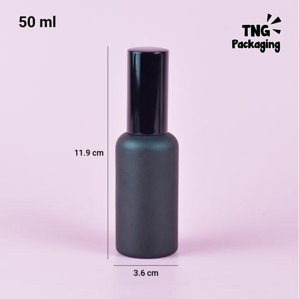 Botol Kaca Spray Tutup Hitam 5ml 10ml 20ml 30ml 50ml 100ml - Image 10