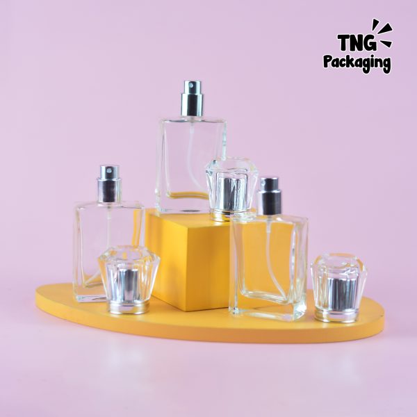 Botol Parfum Kaca Tutup Diamond - 30 ml - Image 3