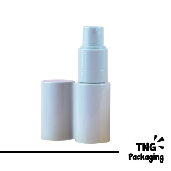 Botol Pump Powder Abu - 35 gr