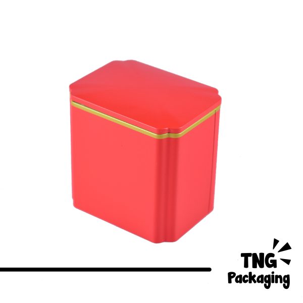 Wadah Aluminium Merah