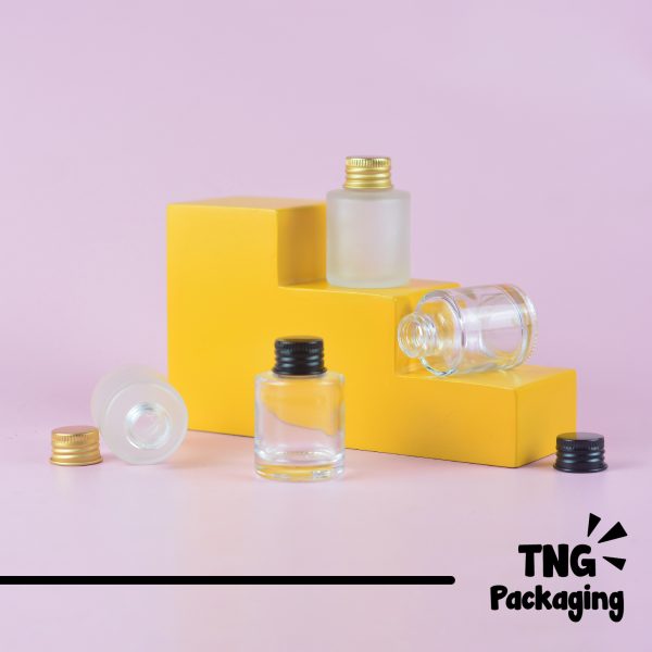 Botol Kaca Mini Tutup Aluminium - 20 ml - Image 2