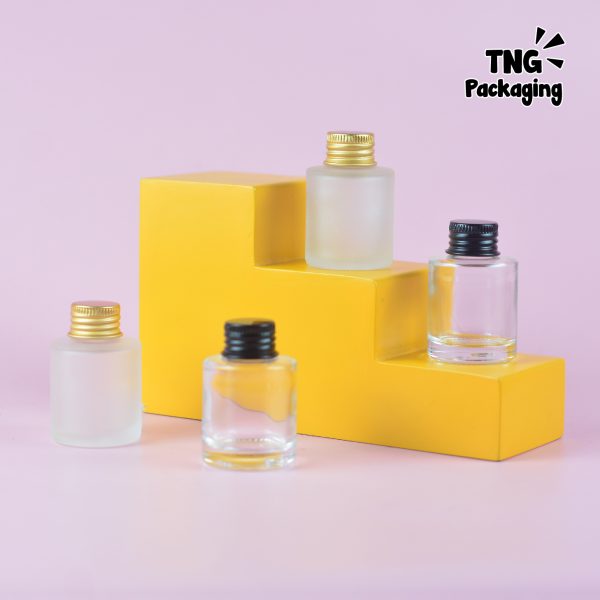 Botol Kaca Mini Tutup Aluminium - 20 ml - Image 3