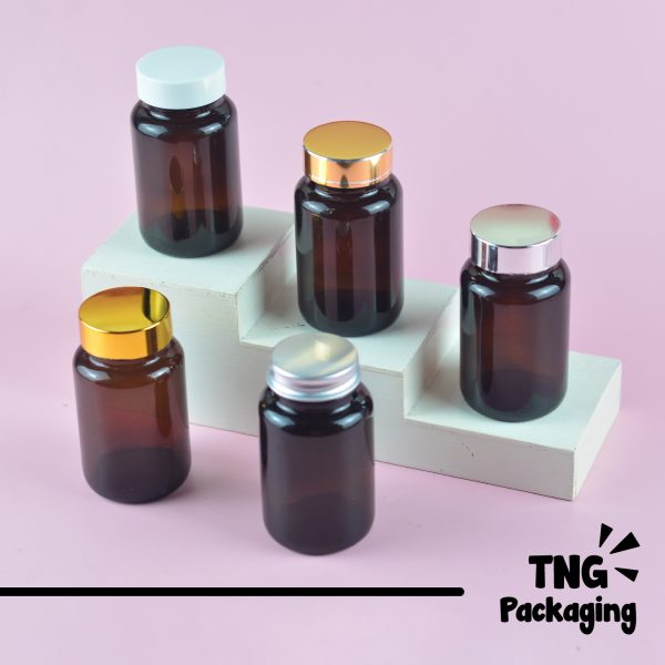 Botol Kaca Amber + Seal - 100 ml - Image 2