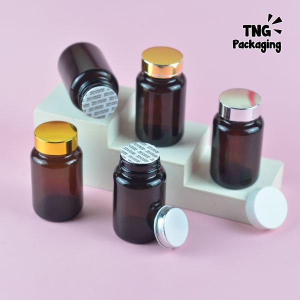 Botol Kaca Amber + Seal - 100 ml - Image 3