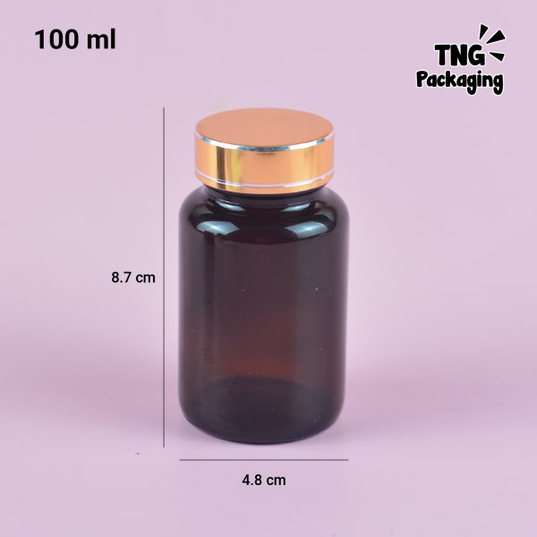 Botol Kaca Amber + Seal - 100 ml - Image 6