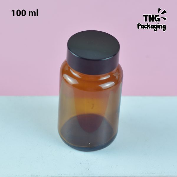 Botol Kaca Amber - 60ml 100ml 120ml 200ml - Image 11