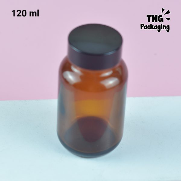 Botol Kaca Amber - 60ml 100ml 120ml 200ml - Image 12