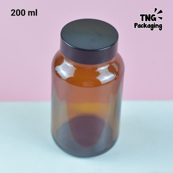 Botol Kaca Amber - 60ml 100ml 120ml 200ml - Image 13