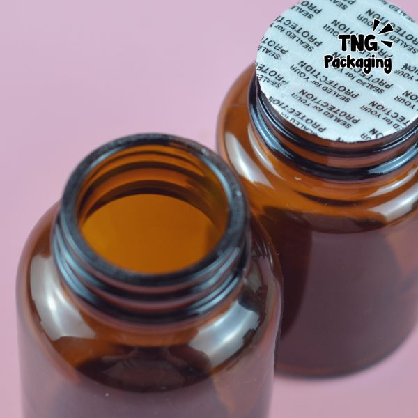 Botol Kaca Amber - 60ml 100ml 120ml 200ml - Image 4