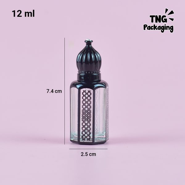 Botol Kaca Roll On Kubah - 12ml - Image 6