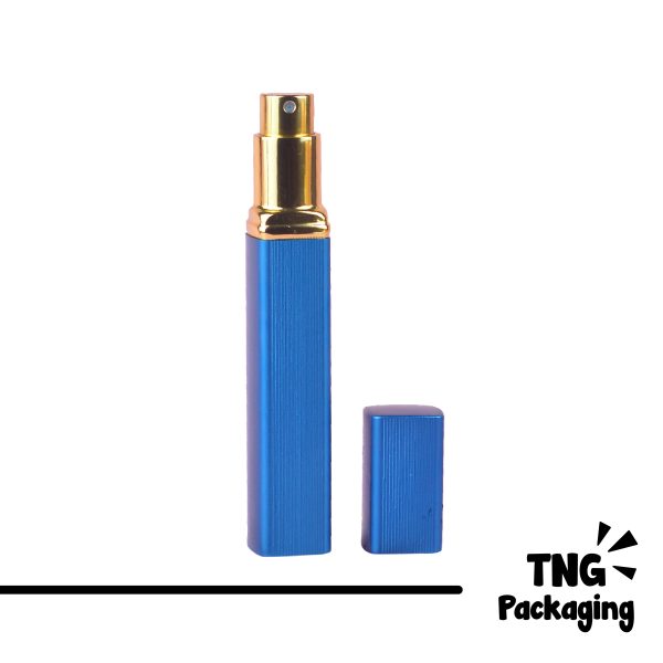 Botol Parfum Aluminium Spray Gold - 10 ml