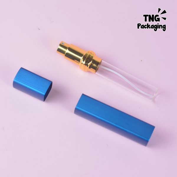 Botol Parfum Aluminium Spray Gold - 10 ml - Image 4