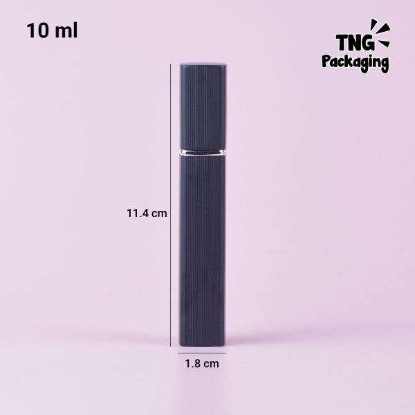 Botol Parfum Aluminium Spray Silver - 10 ml - Image 6