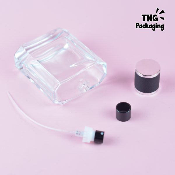 [SEMI PRESS] Botol Parfum Tutup Aksen Kulit - 100 ml - Image 4