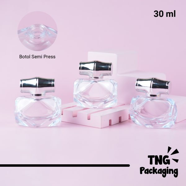 [SEMI PRESS] Botol Parfum Hexagon - 30 ml - Image 2