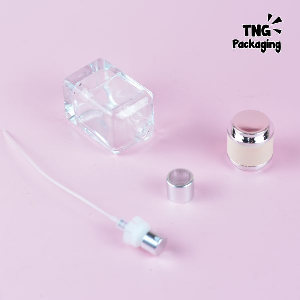 [SEMI PRESS] Botol Parfum Kotak Tutup Pink - 30 ml - Image 3