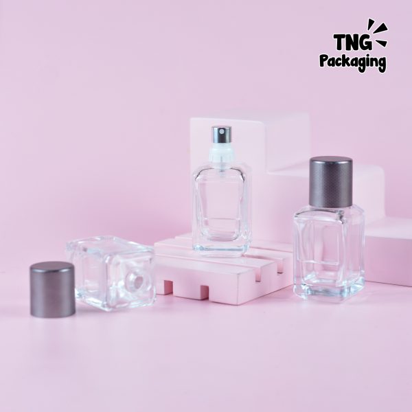 [SEMI PRESS] Botol Parfum Kotak Tutup Texture - 30 ml - Image 6
