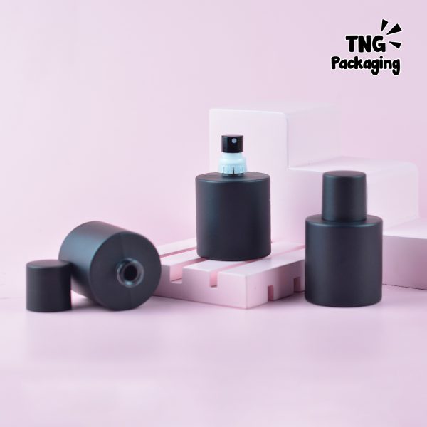[SEMI PRESS] Botol Parfum Tabung Tutup Hitam - 50 ml - Image 5