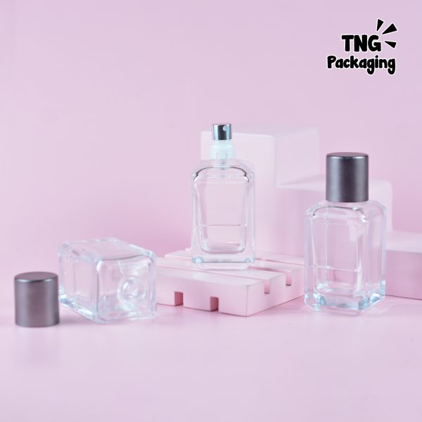 [SEMI PRESS] Botol Parfum Kotak Tutup Texture - 50 ml - Image 6
