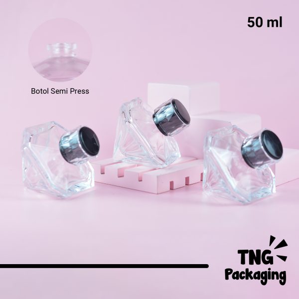 Botol Parfum Semi Press Berlian - 70 ml - Image 2