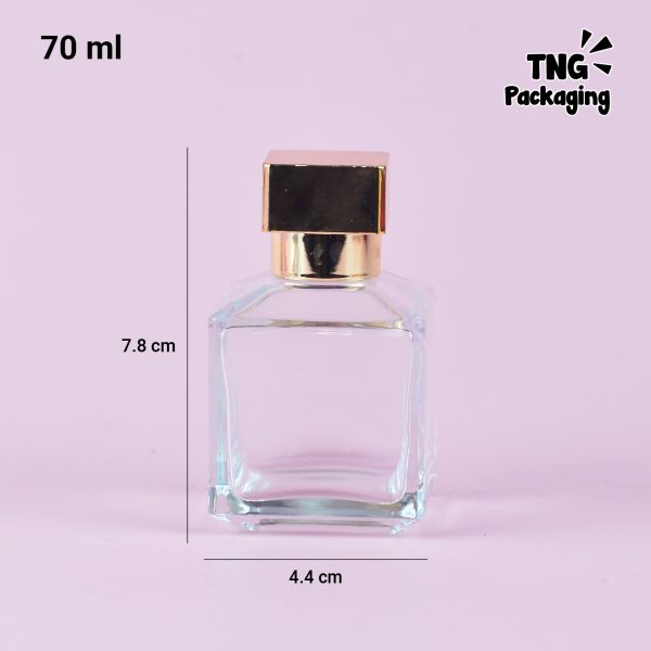[SEMI PRESS] Botol Parfum Kotak Bening - 70 ml - Image 6