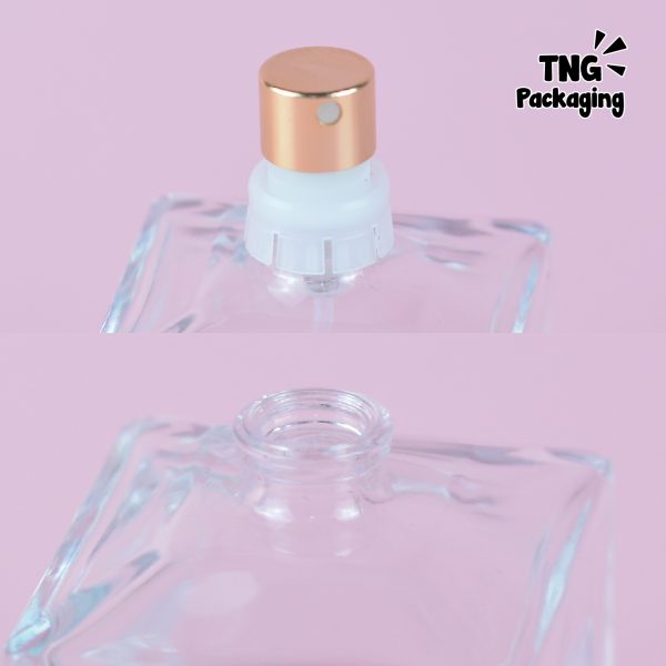 [SEMI PRESS] Botol Parfum Kotak Bening - 70 ml - Image 4