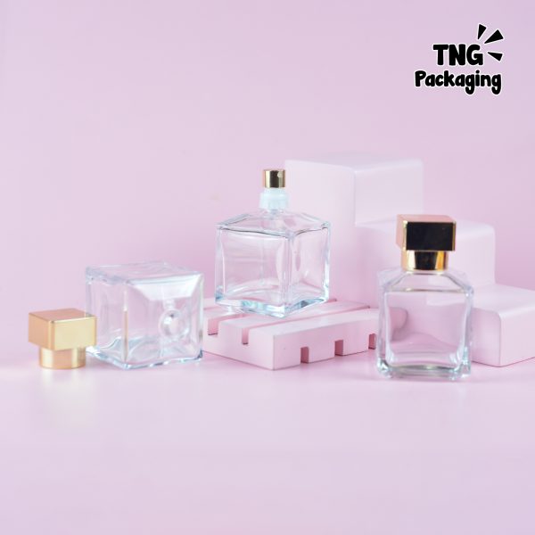 [SEMI PRESS] Botol Parfum Kotak Bening - 70 ml - Image 3