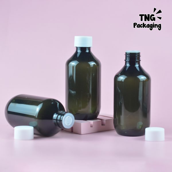 Botol Plastik Dropper Hijau -  300 ml - Image 3