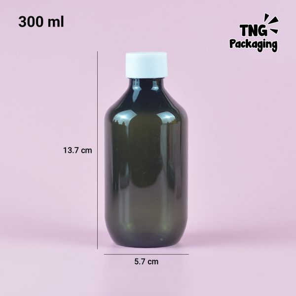 Botol Plastik Dropper Hijau -  300 ml - Image 6