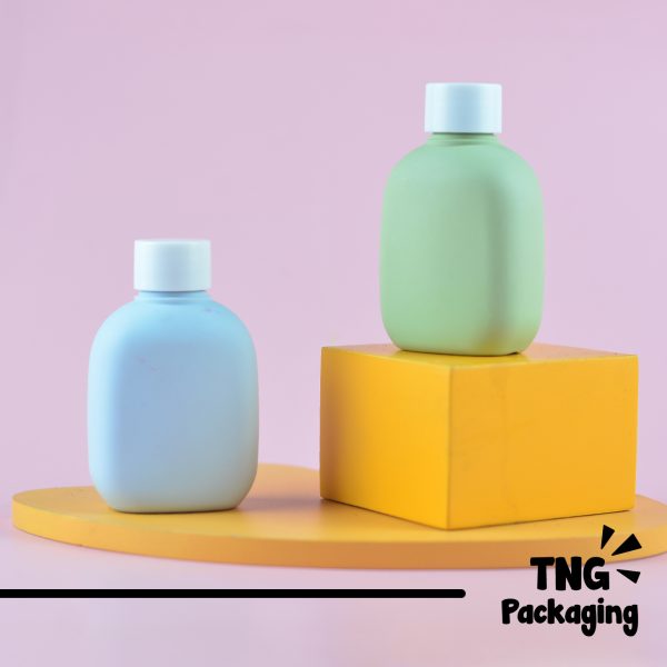 Botol Plastik Gepeng Dropper Pastel -  100 ml - Image 2