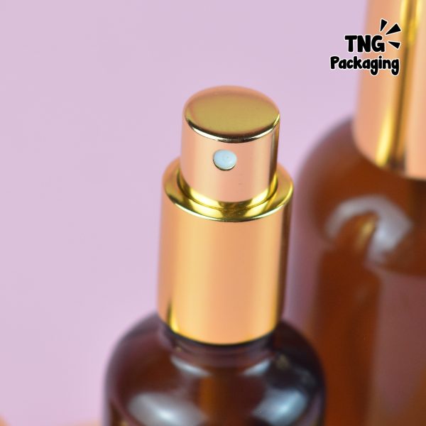 Botol Kaca Amber Spray Gold - 30ml 50ml 100ml - Image 5