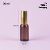 Botol Kaca Amber Spray Gold - 30ml 50ml 100ml - Image 6