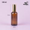 Botol Kaca Amber Spray Gold - 30ml 50ml 100ml - Image 8