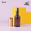 Botol Kaca Amber Spray Gold - 30ml 50ml 100ml - Image 9