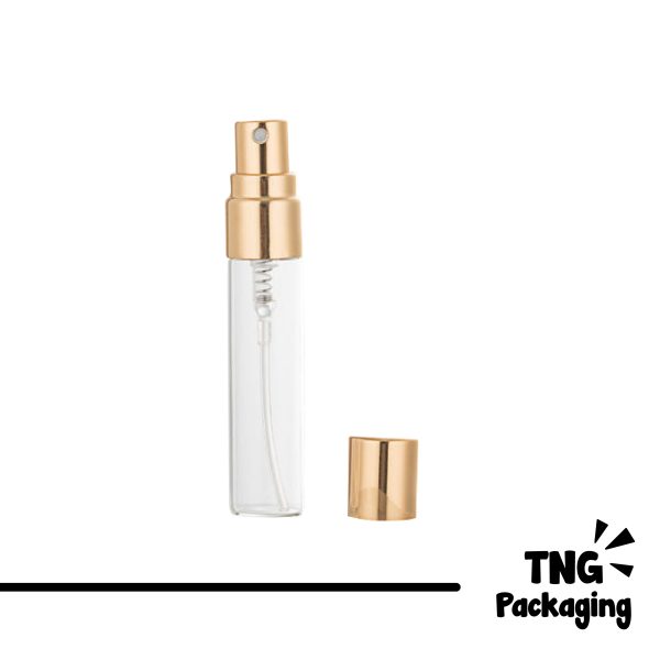 Botol Spray Mini Tutup Gold - 3 ml