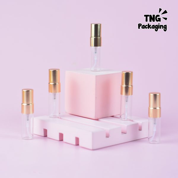 Botol Spray Mini Tutup Gold - 3 ml - Image 3