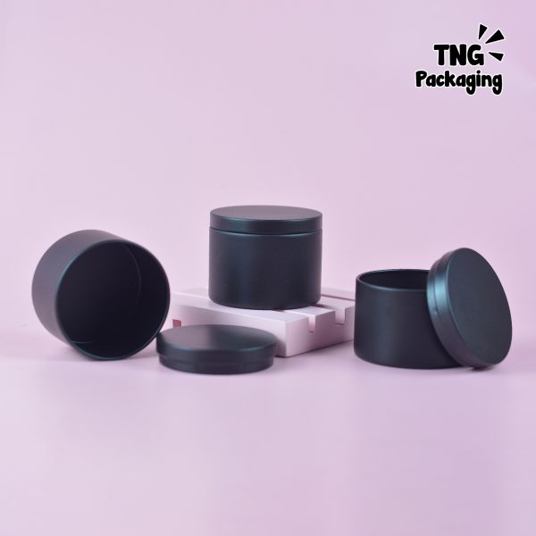 Jar Aluminium Hitam - 100 ml - Image 3