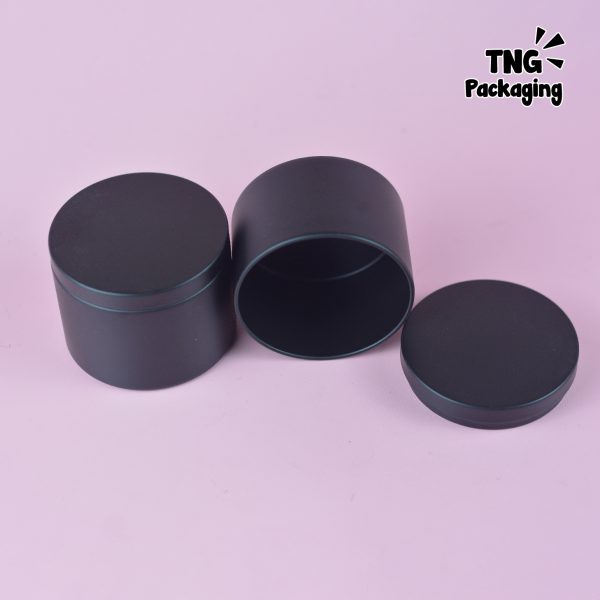 Jar Aluminium Hitam - 100 ml - Image 5