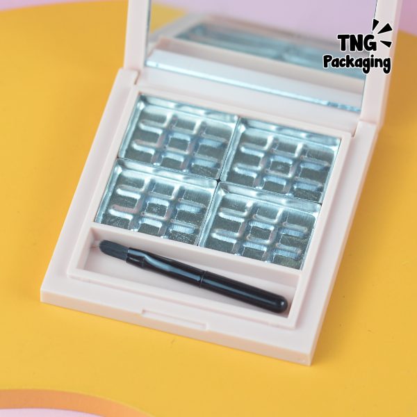 Wadah Eyeshadow Pink 4 Sekat - Image 6