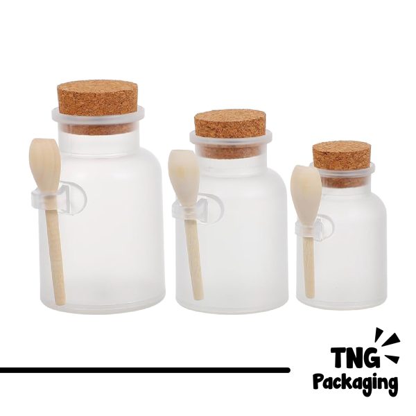 Botol Acrylic + Sendok - 100 ml 200 ml 500 ml