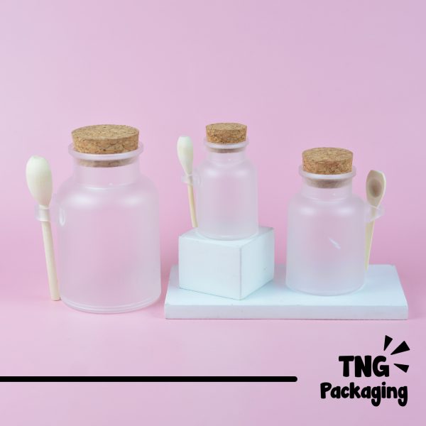 Botol Acrylic + Sendok - 100 ml 200 ml 500 ml - Image 2