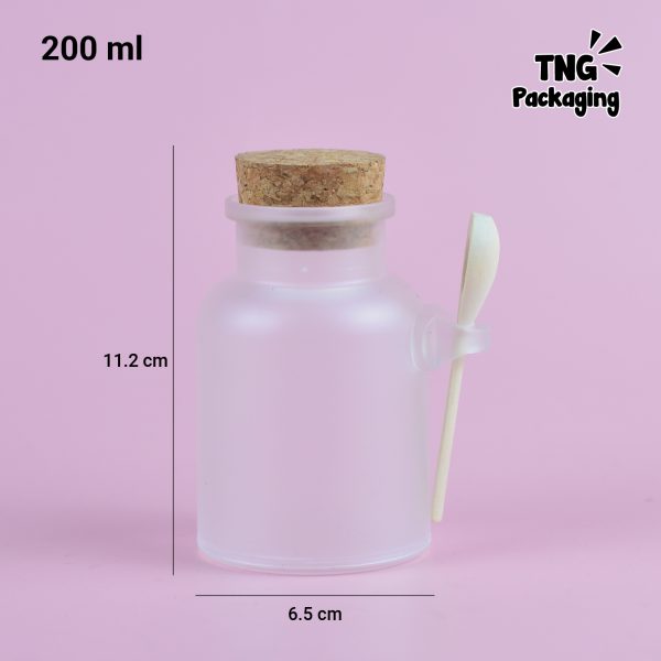 Botol Acrylic + Sendok - 100 ml 200 ml 500 ml - Image 6