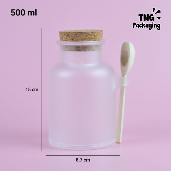 Botol Acrylic + Sendok - 100 ml 200 ml 500 ml - Image 7
