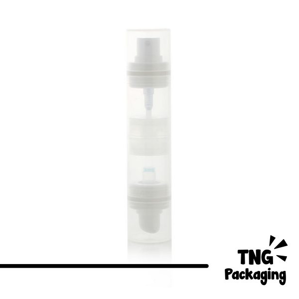 Botol Airless Pump Spray 5 ml + 5 ml